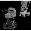 cybex PLATINUM Kombikinderwagen New Priam Chrome Brown Mirage Grey