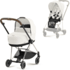 cybex PLATINUM Kombikinderwagen New Mios Chrome Brown Off White