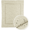 MEYCO Manta para corralito Rib Mini Spot - Sand Melange - 80 x 100 cm