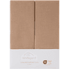 kindsgard Prześcieradło laylig 2-pak 60 x 120 cm taupe