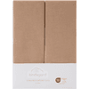 kindsgard Spannbettlaken laylig 2er-Pack 60 x 120 cm taupe