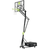 EXIT Galaxy flyttbar Basket bollkorg på hjul med dunkring - grön/svart