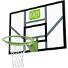 EXIT Galaxy Basket lavagna per palloni con anello per schiacciare e rete - verde/nero