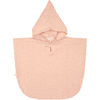 LÄSSIG peach Badeponcho for barn Muslin Dots rose