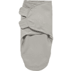 MEYCO Couverture d'emmaillotage bébé uni grey