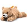 Steiff Barny brun bjørn ligger ned, 22 cm