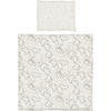 Dr. Sonne Parure de lit enfant réversible Les 4 taupe 80x80 cm