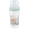 NUK Biberon Perfect Match Winnie l'ourson Disney Temperature Control 260 ml dès 3 mois menthe