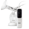 NUK Einzelmilchpumpe elektrisch Soft & Easy mit Akku und weichen Bustausätzchen inkl. Babyflasche Perfect Match 150ml