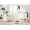 Pinolino Chambre bébé duo lit commode Lumi extra large bois 60x120 cm