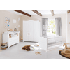 Pinolino Habitación infantil Florentina 3 puertas cómoda extra ancha con cama 60 x 120 cm