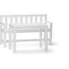 Kids Concept® Gartenbank und Tisch, weiß