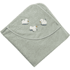 Sterntaler Badehåndklæde med hætte og motiv 80 x 80 cm Edda lys turkis