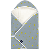 Alvi® Couverture de voyage jersey Le petit prince gris 80x80 cm