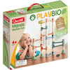 Quercetti PlayBio Migoga Run pista per biglie in bioplastica (49 pezzi)