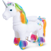 PonyCycle ® Unicornio de juguete con ruedas Rainbow pequeño