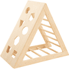 atmosphera for kids Triangle d'escalade enfant bois naturel