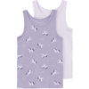 name it Camiseta de tirantes 2-pack Lavender Aura
