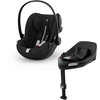 cybex GOLD Silla portabebés Cloud G i-Size Plus Moon Black Plus con base Base G