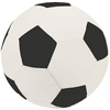 BLS Pinao Ballon football XXL mailles pompe 50 cm, 1 ballon