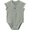 Sterntaler Body bébé boutonné vert pierre 