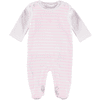 FEETJE Baby romper sæt striber pink