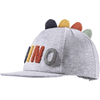 Sterntaler Baseballcap Dino zilver melange 