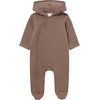 kindsgard Baby overall vaffel bruin