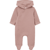 kindsgard Baby-overalls vaffel dusky pink