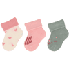 Sterntaler Chaussettes premier âge pack de 3 chat écru 