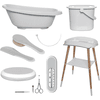 bébé-jou ® 7-osainen kylpysetti Sense Light Grey