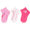 Sterntaler Kurz-Socken 3er-Pack Herzen blütenrosa 