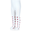 Sterntaler Collants blancs fraise 