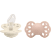 BIBS® Sut Infinity anatomisk sut 6-18 måneder Ivory & Blush 2 stk.