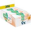 Pampers Harmonie Protect &amp; Care Calendula vochtige doekjes, 396 doekjes (9 x 44 stuks)