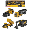 DICKIE Set Vehículos de juguete de construcción Toys Volvo 4 piezas