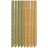 nuuroo Pailles enfant silicone Ada Olive Green/Dusty Yellow lot de 8