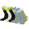 Ewers Socken 6er Pack Rippe/Ringel 