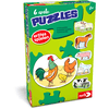 Noris 6 erste Puzzles – Bauernhoftiere