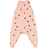 LÄSSIG Combinaison pyjama enfant coeur rose