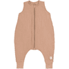 LÄSSIG Combinaison pyjama enfant mousseline de coton brun