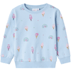 name it Sweatshirt Nmffransia Chambray Blå