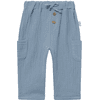 kindsgard Mušlové kalhoty solmig modré