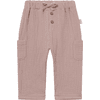 kindsgard Spodnie muślinowe solmig różowe