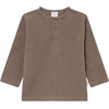 kindsgard Långärmad skjorta i muslin solmig brun