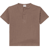 kindsgard Mušelínové tričko solmig hnědé