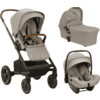 Nuna Kinderwagen MIXX next incl. Reiswieg en Autostoel PIPA next i-Size Hazelwood