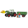 schleich ® Traktor med anhænger