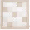 Patchwork Essential emma & noah kravletæppe Beige 140 x 140 cm