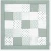 Patchwork Essential emma & noah kruipdeken Mint 120 x 120 cm